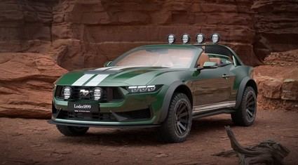 El nuevo Loder1899 combina estilo playero y características todoterreno en un Ford Mustang GT