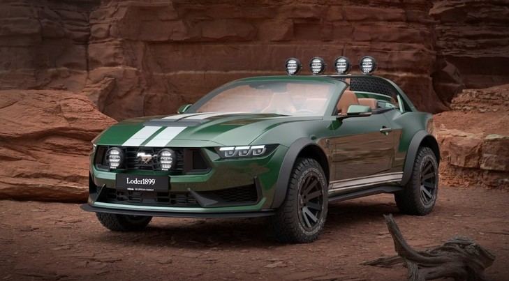 El nuevo Loder1899 combina estilo playero y características todoterreno en un Ford Mustang GT